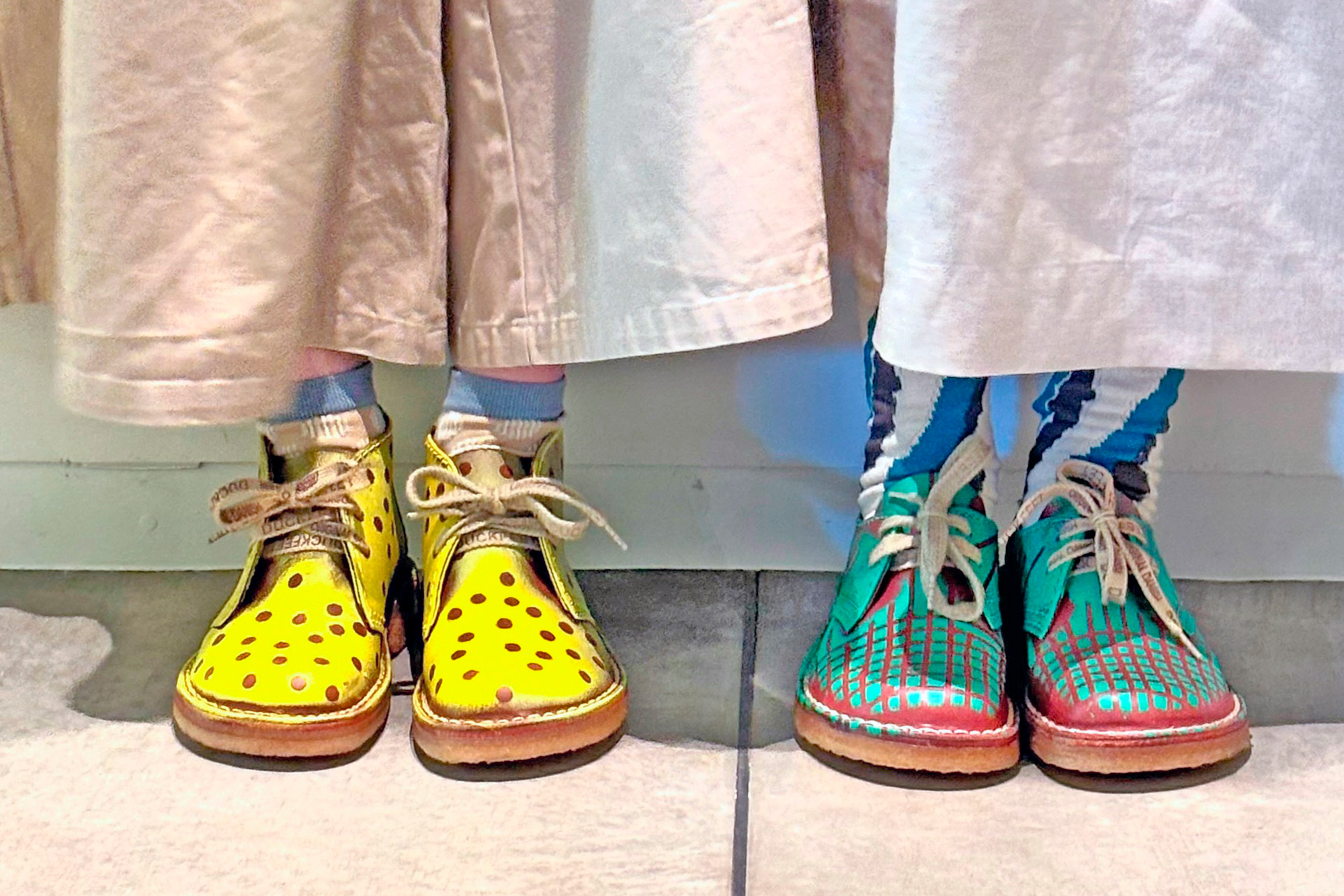 duckfeet × konst アップサイクルシューズ